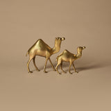 Pair of Brass Camel Figurines