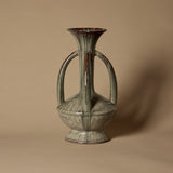 Large MCM Four Handled Amphora Vase