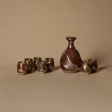 Signed Pierre Legault Lidded Spiral Carafe Set