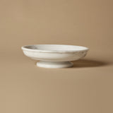 Bol de centre de table sur pied en marbre