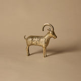 Figurine de bélier persan gravée vintage