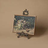 Antique Ornate Brass Display Easel
