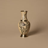 Vintage Cloisonné Vase with Bird Motif