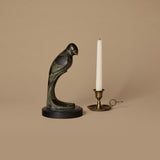 Modernist Bird Sculpture & Chamberstick Candleholder