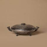Antique Delphi Silver Co. Footed Serving Dish