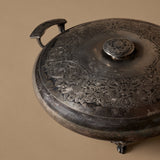 Antique Delphi Silver Co. Footed Serving Dish