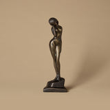 Statue de forme féminine de style Art déco vintage