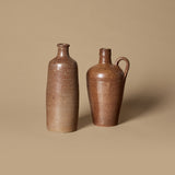 Duo en grès tacheté de poterie d’atelier
