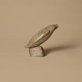 Signed 1970s Inuit Soapstone Bird Carving