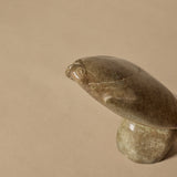 Signed 1970s Inuit Soapstone Bird Carving