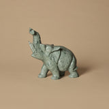 Hand-Carved Stone Elephant