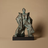 Sculpture de samouraï vintage signée par Lee Garza