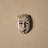 Vintage Mesoamerican-Style Carved Stone Mask