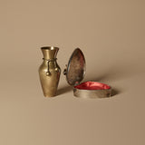Vase en corde et boîte à bijoux en forme de cœur