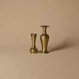 Duo Soliflore Vintage en Laiton