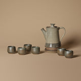 Vintage Signed Studio Pottery Coffee & Tea Set