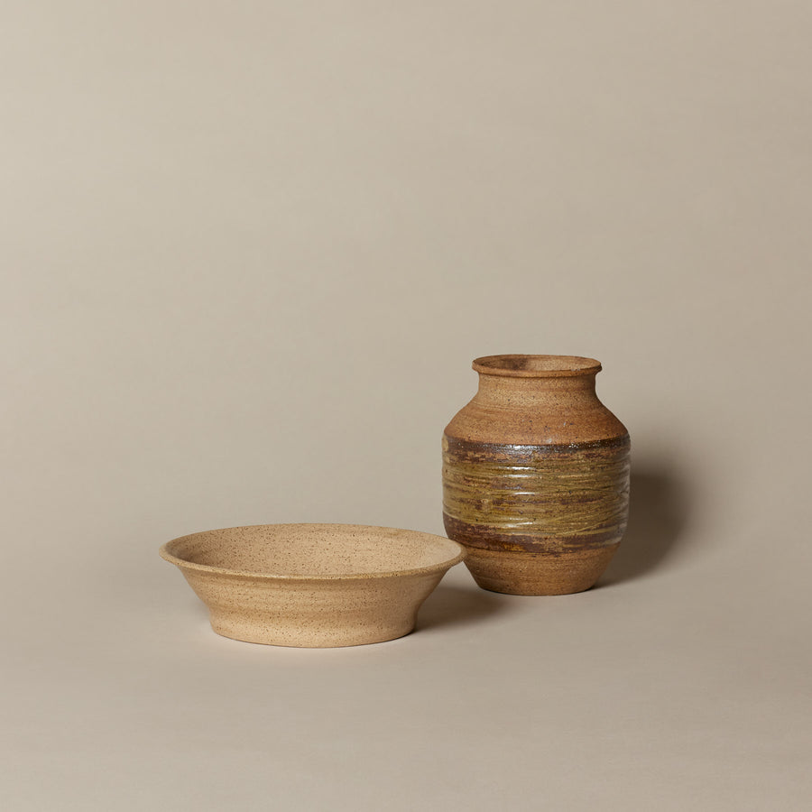 Handmade pottery duo