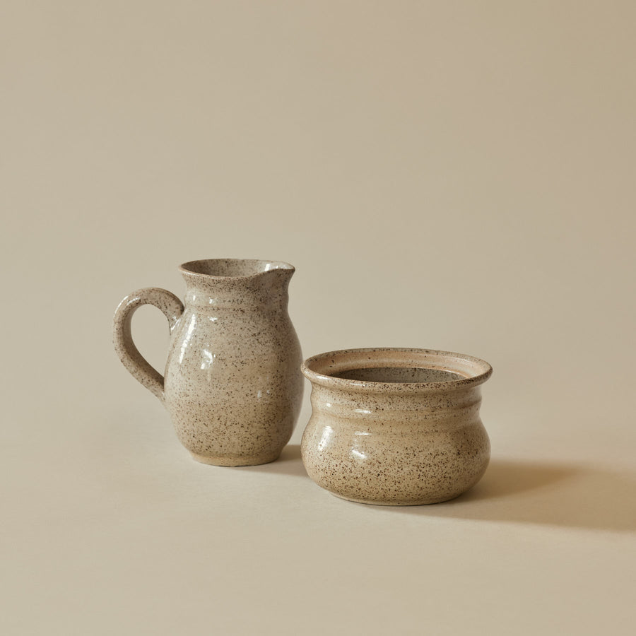 Pottery Duo for Condiments