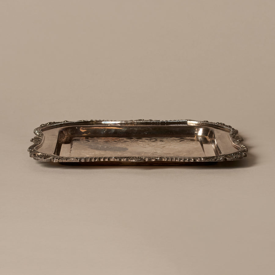 Victorian Silver Plated Tray