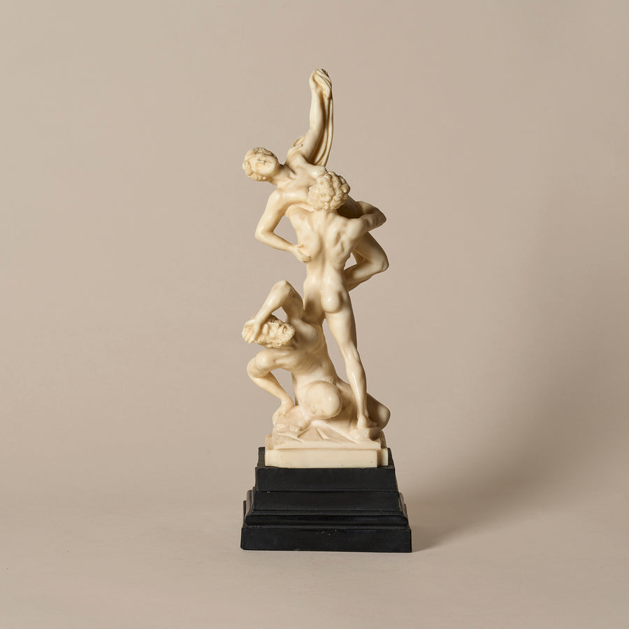 Vintage Italian 'Abduction of Sabine Woman' Sculpture
