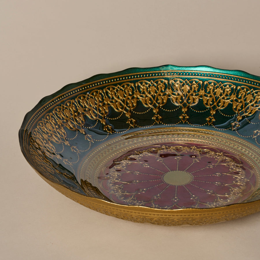 Handpainted Turkish Centerpiece Bowl