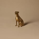 Vintage Brass Dog