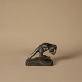 Art Deco Dancer Bookend & Antique Books