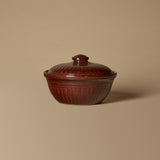 1960s Hull USA Stoneware Casserole