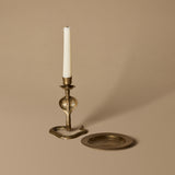 Bougeoir cobra vintage avec vide-poche