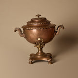 Samovar Décoratif En Cuivre Fin 19ème Siècle