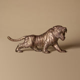 Antique Brass Tiger Statue