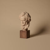 Italian Bust of Wagner on Marble Base Signed by Studio Prof. G. Bessi