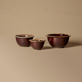 Set of 3 Vintage Nesting Hull USA Mixing Bowls
