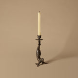 Chinese Acrobat Bronze Candleholder