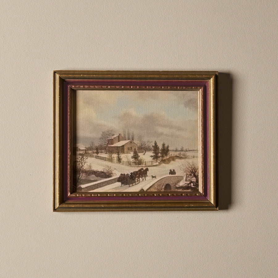 C'est l'hiver (13" x 11")