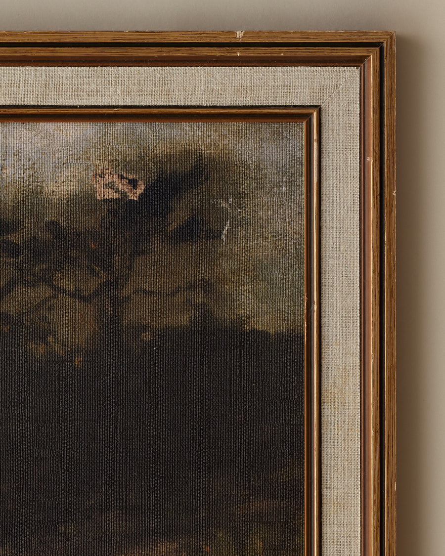 Sombre paysage - Vintage Frame