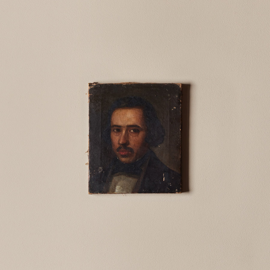 Œuvre d'art européenne Portrait d'un homme circa 1860