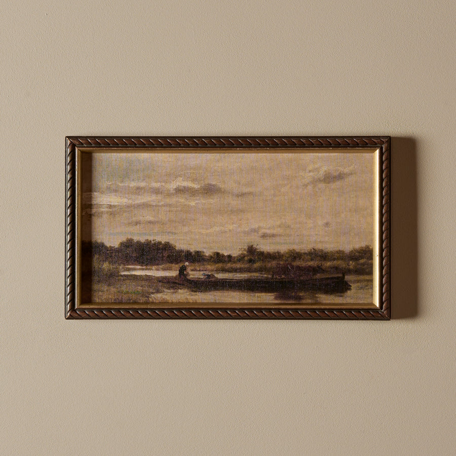 La barque (17" x 10")