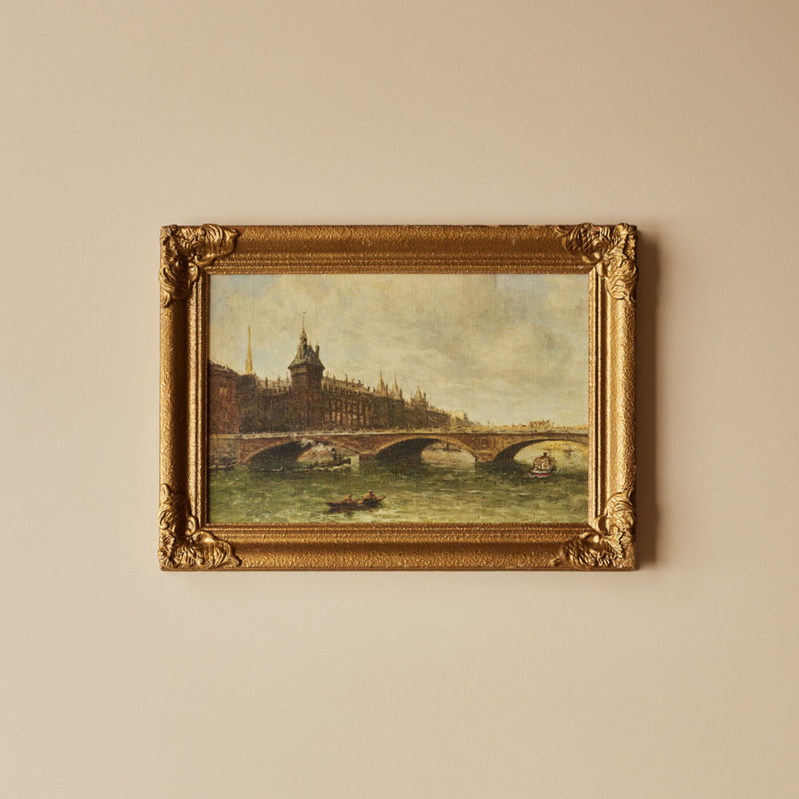 Au Quai de l'Horloge (18" X 13")