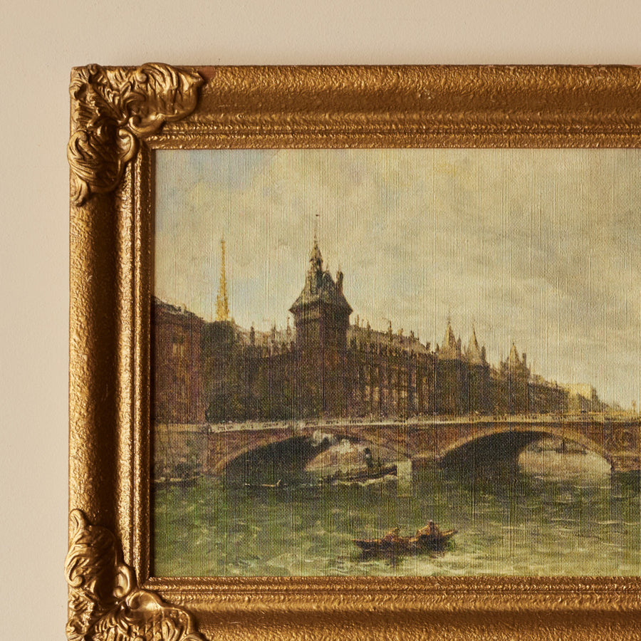 Au Quai de l'Horloge (18" X 13")