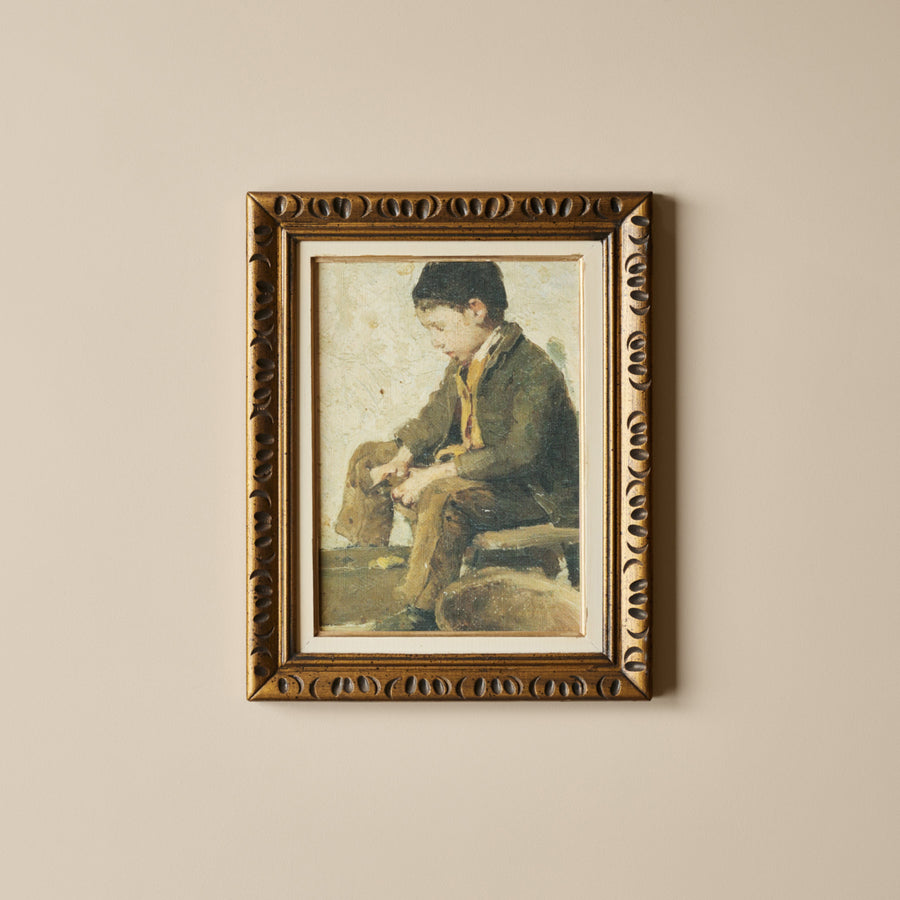 Le Petit Éplucheur de Patates (15" X 19")