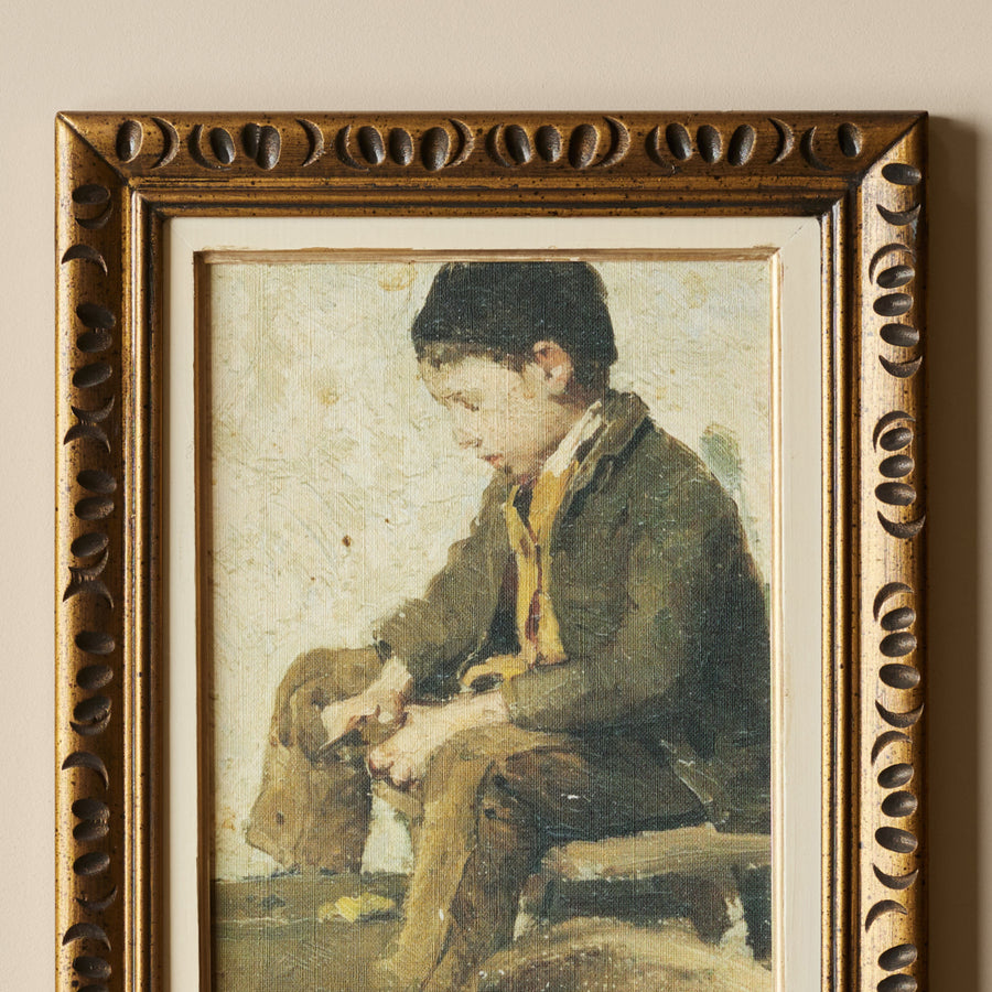 Le Petit Éplucheur de Patates (15" X 19")