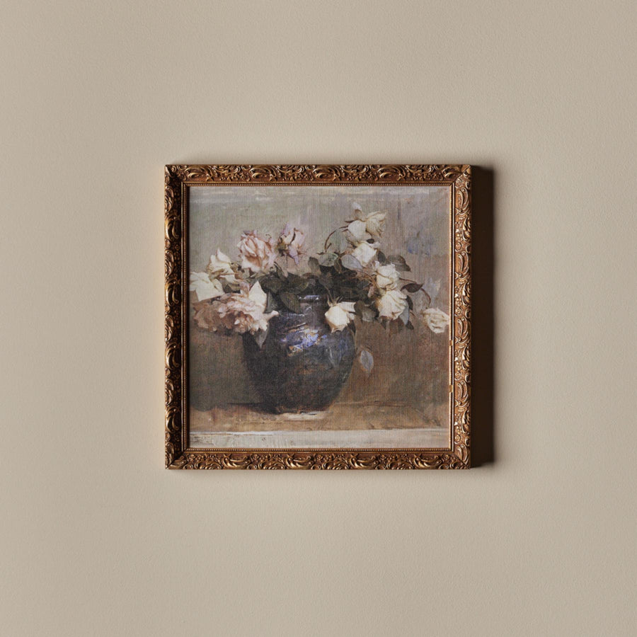 Le pot aux roses (14" x 14")