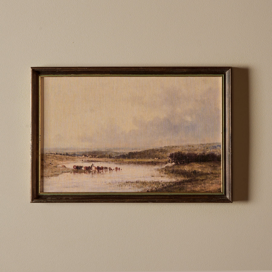 Scène tranquille (19" x 13")