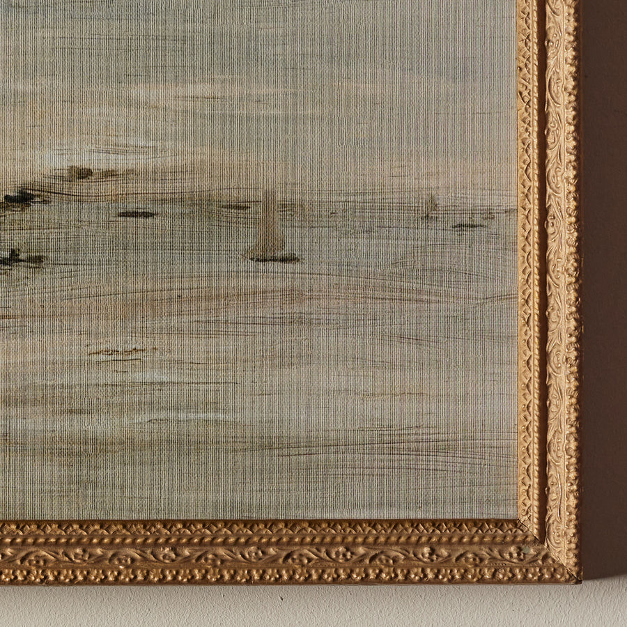 La mer blanche (16" x 13")