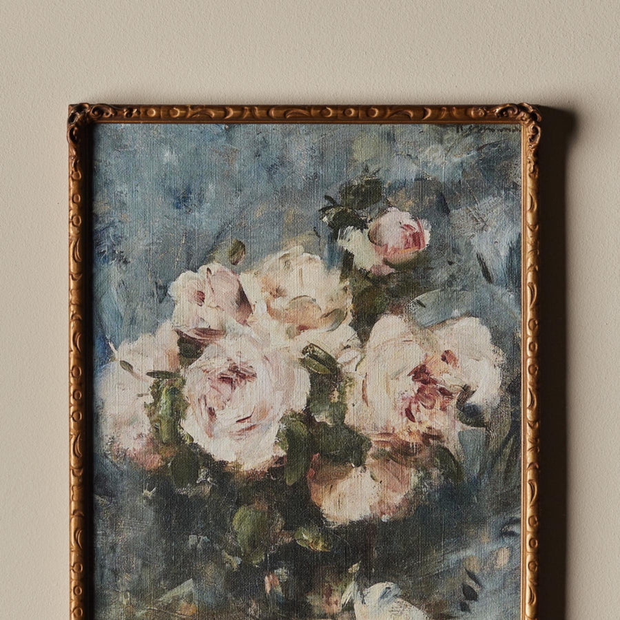 Rose & bleu (12" x 15")