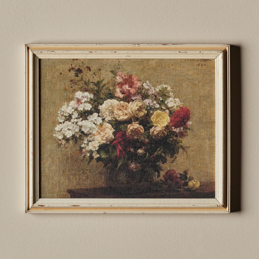 Les fleurs de Fantin (11" x 9")