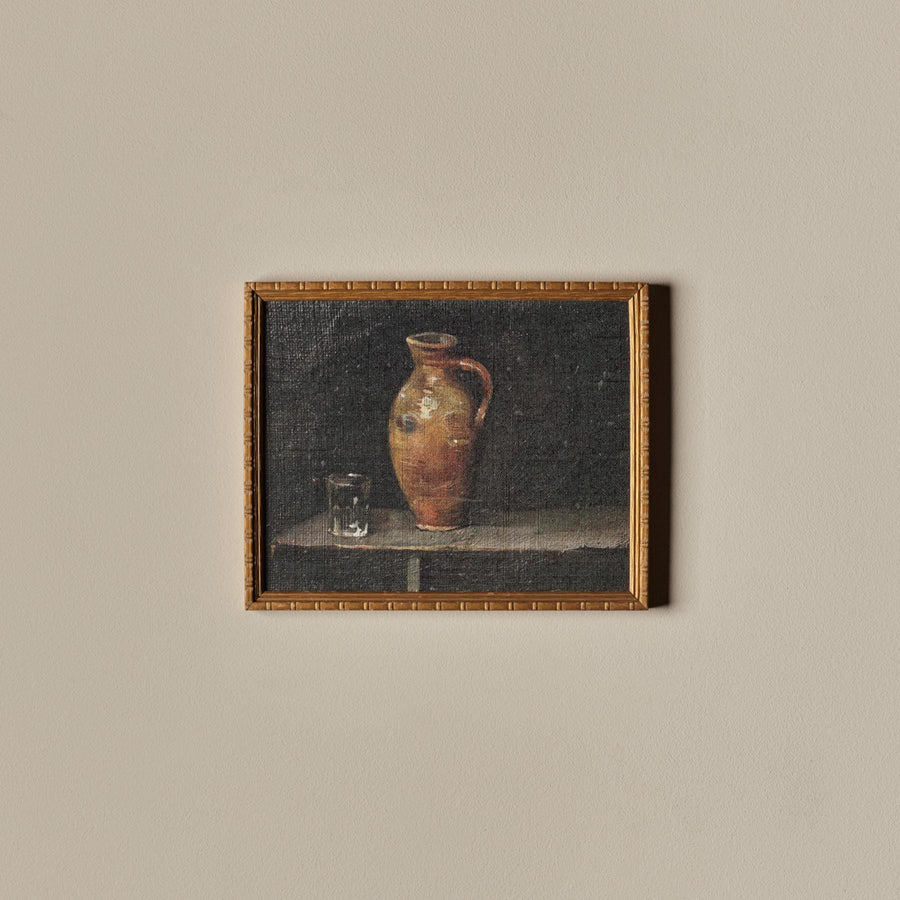 Le verre et la cruche (11 » x 9 »)