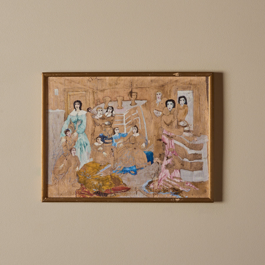 La danse des couleurs (17" x 13")