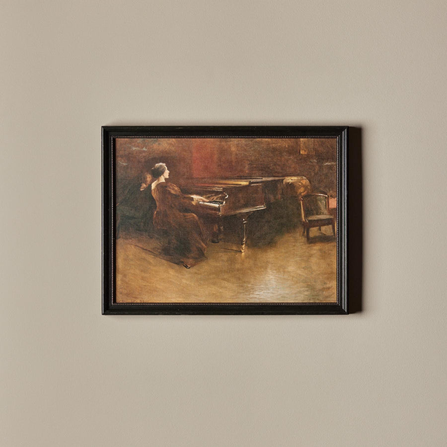 La pianiste (20 » x 16 »)